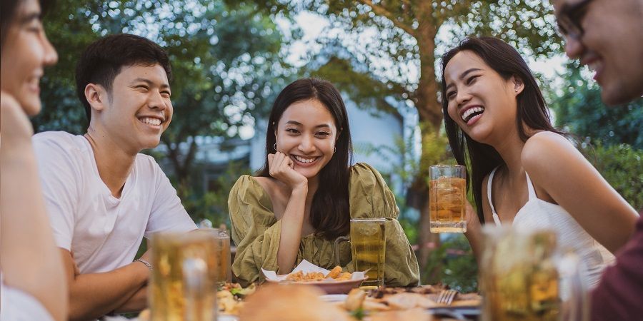 odpoczynek w ogrodzie